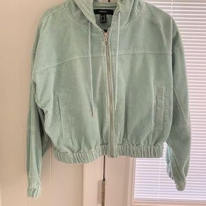Mint green jacket
